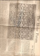 BOSTON USA THE HOME FORUM THE CHRISTIAN SCIENCE MONITOR SATURDAY MAY 11 1946 - Religion