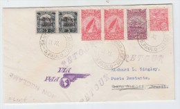 Brazil VIA PAA AIRMAIL COVER 1931 - Posta Aerea