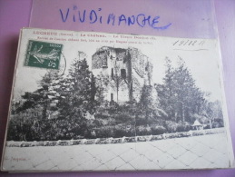 80 - LUCHEUX - LE CHATEAU - LE VIEUX DONJON VUE MOINS COURANTE - CPA ECRITE EN 1912- ED. G. JACQUIOT - Lucheux