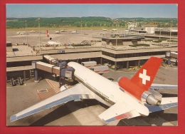 TDS2-19 Airport Zürich Kloten, Long Courrier Boeing Swissair,  Nicht Gelaufen - Kloten