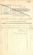 Facture Arm Pesesse-Masson Editeur De La Gèthe à Jodoigne Fournitures Classiques De Bureaux Et De Communes - Imprimerie & Papeterie