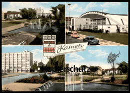 ÄLTERE POSTKARTE KAMEN IN WESTFALEN SPRINGBRUNNEN BRUNNEN VW KÄFER BMW Auto Autos Car Cars Ansichtskarte Cpa Postcard AK - Kamen