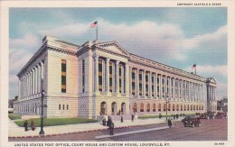 United States Post Office Court House And Custom Houswe Louisville Kentucky - Louisville