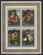 Burundi MNH Scott #C271 Souvenir Sheet Of 4 Christmas - Unused Stamps