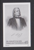 Austria Black Print - Schwarzdruck Mi 2910 - 200th Anniversary Of The Birth Of Franz Liszt - 2011 - Gebraucht