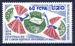 ##K605. Reunion 1974. UPU. Michel 504. MNH(**) - Unused Stamps