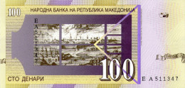 Makedonija,Macedonia,Mazedonien,Macedoine,100 Denari,2007,P.16g,UNC,see Scan - Nordmazedonien