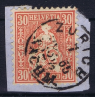 Switserland, 1862 Yv Nr 38 Used  Mi Nr 25 - Gebraucht