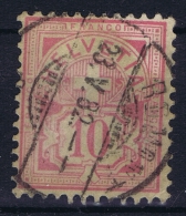 Switserland, 1882  Yv Nr 60  Used  Mi Nr 47 - Oblitérés