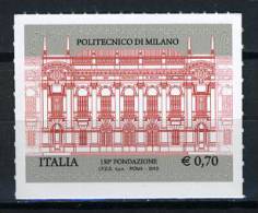 2013 -  Italia - Italy - Politecnico Di Milano - Mint - MNH - 2011-20: Ungebraucht