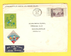 Old Letter - Canada, Airmail - Poste Aérienne