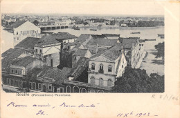 BRESIL.  RECIFE.  (PERNAMBUCO).  PANORAMA.   1903.  DOS NON DIVISE. - Recife