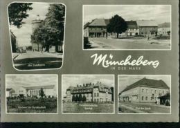 Gruß Aus Müncheberg In Der Mark Berufsschule Rat Der Stadt Turm Sw 1960 - Müncheberg