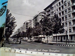 TORINO CORSO VITTORIO EMANUELE DAL LARGO BORINGHIERI AUTO CAR DISTRIBUTORE SACOM  N 1955 EP11568 - Transportmiddelen