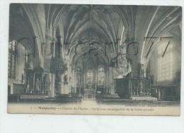 Maignelay-Montigny (60) :L'intérieur De L'église De Maignelay En 1910 PF. - Maignelay Montigny