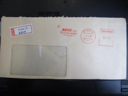 BRIEF Frankotype Freistempel Postfreistempel  1967 KOVO PZO   /// U6334 - Briefe U. Dokumente