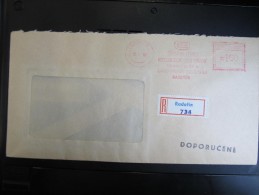 BRIEF Frankotype Freistempel Postfreistempel  1967 Zavody N A Vyrobu Vzuchotechnickych Zarizeni   /// U6347 - Brieven En Documenten