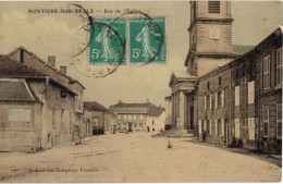 Carte Postale Ancienne De MONTIERS SUR SAULX-Comptoirs Français - Montiers Sur Saulx