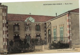 Carte Postale Ancienne De MONTIERS SUR SAULX-Comptoirs Français - Montiers Sur Saulx