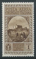 1932 EMISSIONI GENERALI POSTA AEREA GARIBALDI 1 LIRA MNH ** - K005 - Emisiones Generales