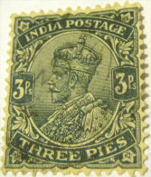 India 1911 King George V 3ps - Used - 1911-35 King George V