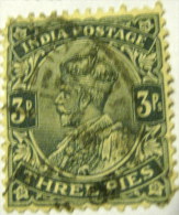 India 1911 King George V 3ps - Used - 1911-35 King George V