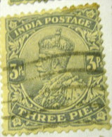 India 1911 King George V 3ps - Used - 1911-35 King George V