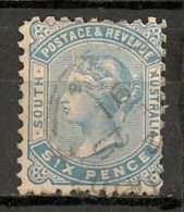 Timbres - Océanie - Australie - South Australia - 1882/87 - 6 Pence - - Oblitérés