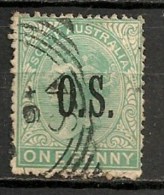 Timbres - Océanie - Australie - South Australia - 1891 - Service - O.S. - 1 Penny - - Oblitérés