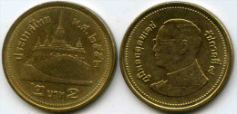 Thaïlande Thailand 2 Baht 2552 ( 2009 ) KM 445 - Thailand