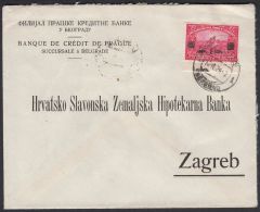 Yugoslavia 1924, Cover Belgrade  To Zagreb W./postmark Belgrade - Lettres & Documents