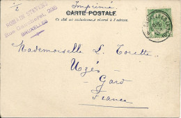 BRUXELLES  - POSTE  CENTRALE  En  1902   ( Voir Verso ) - Europese Instellingen