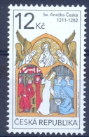 CZ 2011-668 SV.ANEŽKA ČEŠKA, CZECH REPUBLIK, 1 X 1v, MNH - Ungebraucht
