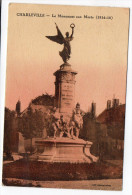CHARLEVILLE -1934-- Le Monument Aux Morts éd  "Au Pacha"---carte Pas Très Courante Sous Cet Angle - Charleville