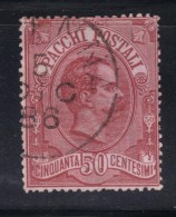 3RG19 - REGNO 1894 , Pacchi Postali Il 50 Cent N. 3 Usato - Postal Parcels