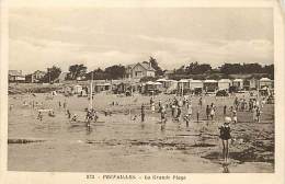 Depts Div -loire Atlantique- Y101- Prefailles - La Grande Plage - Carte Bon Etat  - - Préfailles