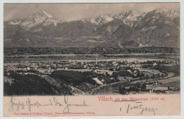 Austria Carinthia Villach Total View Mittagskogel 1903 Post Card Postkarte POSTCARD - Villach