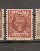 Cuba * (A18) - Cuba (1874-1898)