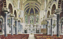 Florida Tampa Interior Of Church Of The Sacred Heart - Tampa