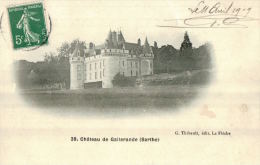 CPA LUCHE PRINGE  , Chateau De Gallerande - Luche Pringe