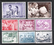 BELGIQUE (1960) - COB 1139/1146 *MLH - INDEPENDANCE DU CONGO - Andere & Zonder Classificatie