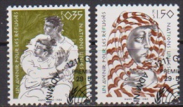 UNO Genf 1984 MiNr.124- 125 O Gest.Eine Zukunft Für Flüchtlinge (  1883 ) - Used Stamps