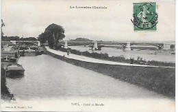 PENICHE - TOUL - Canal Et Moselle - Péniches