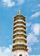 Cp Taïwan, Wenwu Temple Of Confucius, Temple De La Littérature Guerrère, Sun Moon Lake, Pagode - Taiwan