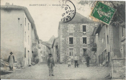 Lot N°27412    Carte De Saint-Chef. Grande Rue - Saint-Chef