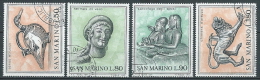 1971 SAN MARINO USATO ARTE ETRUSCA - RSM - Used Stamps