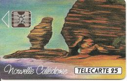 CARTE-PUCE-NOUVELLE-CALED ONIE-NC6A-11/92-SC5-BONHO MME De BOURAIL-N°GE-43986-VIDE-LUXE - Nuova Caledonia