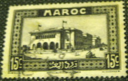 Morocco 1933 GPO Casablanca 15c - Used - Neufs