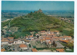 CP ST SAINT ROMAIN LE PUY, VUE AERIENNE SUR LE QUARTIER DE L'EGLISE, LOIRE 42 - Other & Unclassified