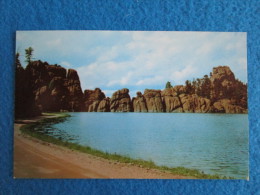 Sylvan Lake In Custer State Park, Black Hills, South Dakota - Mount Rushmore